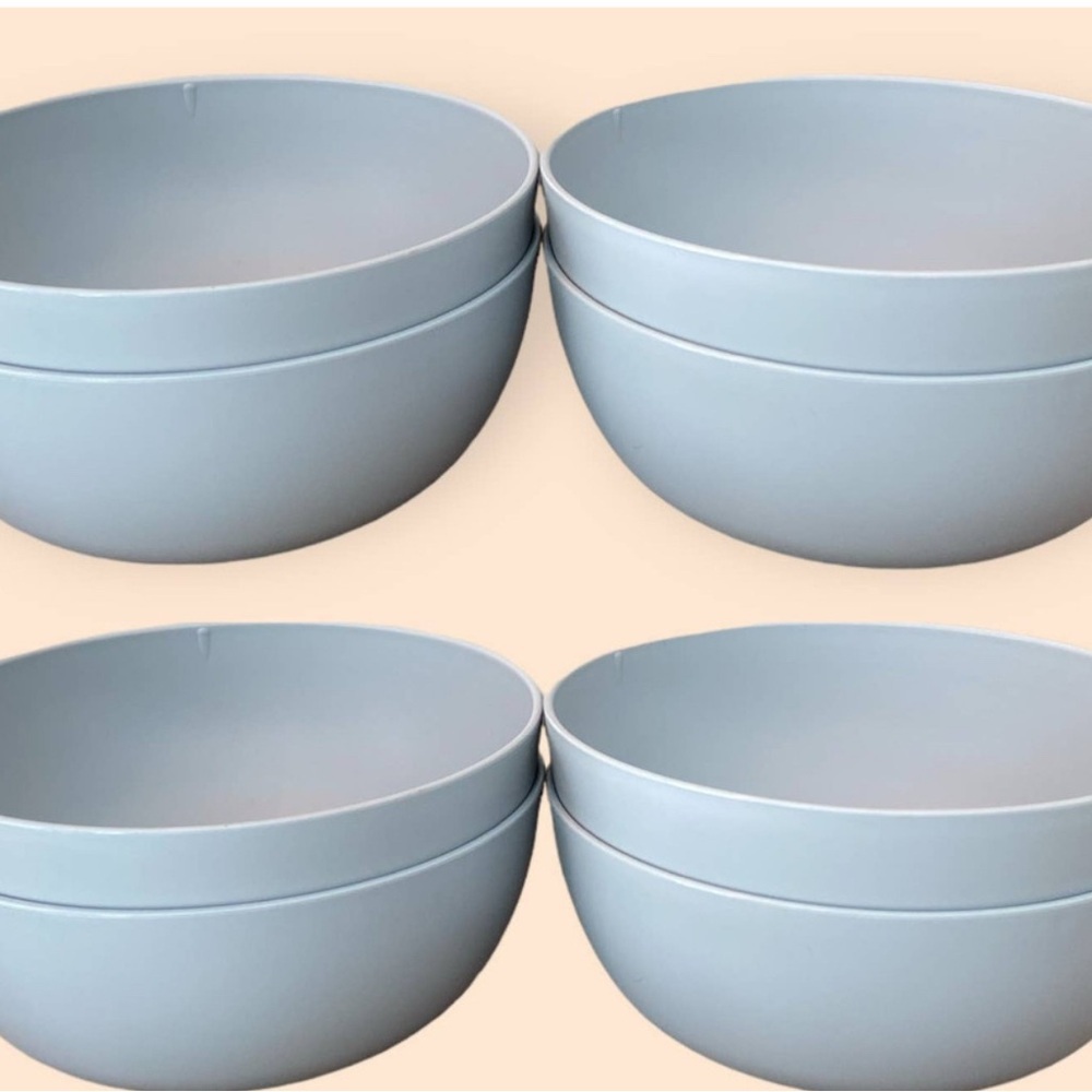 Mainstays gray cereal and Dinnerware bowls 8 sets of 4